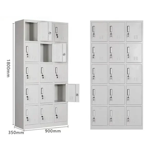 Boardroom table, 2-way workstation, filling cabinets, credenza, conference table, clerical seat, 3-doors cabinet, safe, waiting sofa