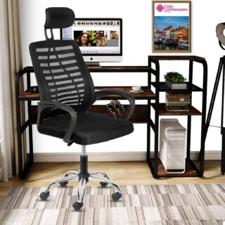 5-seater office waiting sofa, wooden credenza, orthopedic office seat, reception desk, 2-way office workstation,