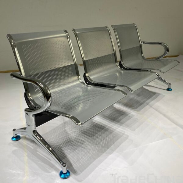 3-link reception bench, 2-door filing furniture, 2.4m Boardroom table, Secretarial mesh office seat, mahogany coat hunger, executive mahogany visitors seat, Directors Office Chair, 1.6M reception desk