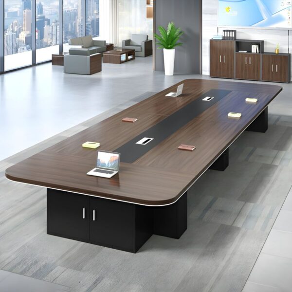 3-link heavy duty waiting bench, 2.4m boardroom table, Mahogany Coat HANGER, Headrest Office Chair, Wooden executive desk, dining table, high back executive chair, 15-locker filing cabinet,