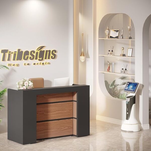 3-link heavy duty waiting bench, 2.4m boardroom table, Mahogany Coat HANGER, Headrest Office Chair, Wooden executive desk, dining table, high back executive chair, 15-locker filing cabinet,