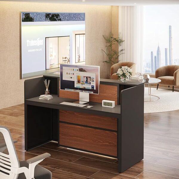3-link heavy duty waiting bench, 2.4m boardroom table, Mahogany Coat HANGER, Headrest Office Chair, Wooden executive desk, dining table, high back executive chair, 15-locker filing cabinet,