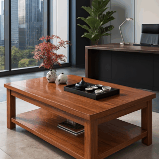 3-link heavy duty waiting bench, 2.4m boardroom table, Mahogany Coat HANGER, Headrest Office Chair, Wooden executive desk, dining table, high back executive chair, 15-locker filing cabinet,