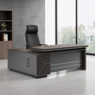 3-link heavy duty waiting bench, 2.4m boardroom table, Mahogany Coat HANGER, Headrest Office Chair, Wooden executive desk, dining table, high back executive chair, 15-locker filing cabinet,