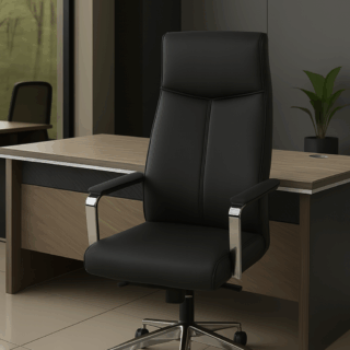 3-link heavy duty waiting bench, 2.4m boardroom table, Mahogany Coat HANGER, Headrest Office Chair, Wooden executive desk, dining table, high back executive chair, 15-locker filing cabinet,