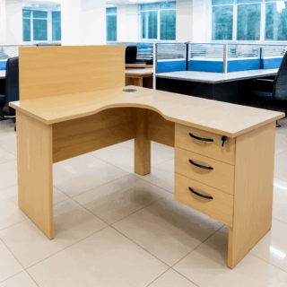 1-way workstation, 15-locker filing cabinet, Dinning table, Mahogany Coat HANGER, Executive Office seats, swivel bar stool, Dual Orthopedic Office Chair, Orthopedic chair, Eames chair,