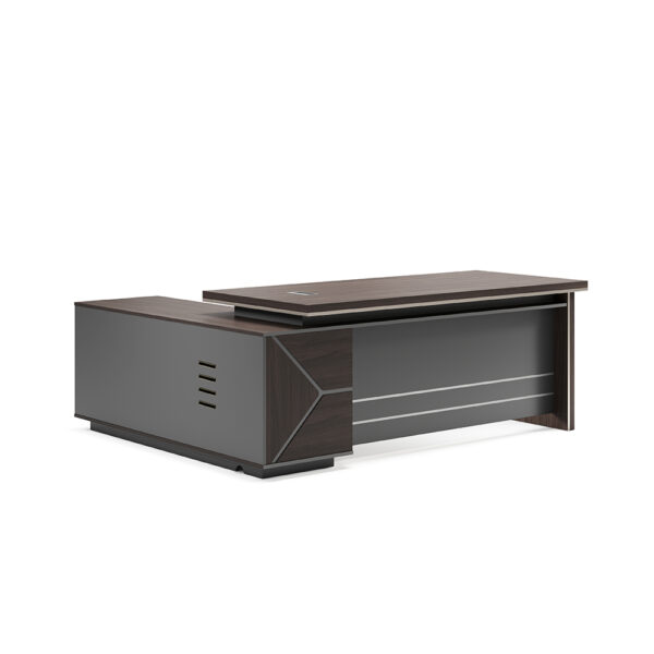 3-link heavy duty waiting bench, 2.4m boardroom table, Mahogany Coat HANGER, Headrest Office Chair, Wooden executive desk, dining table, high back executive chair, 15-locker filing cabinet,