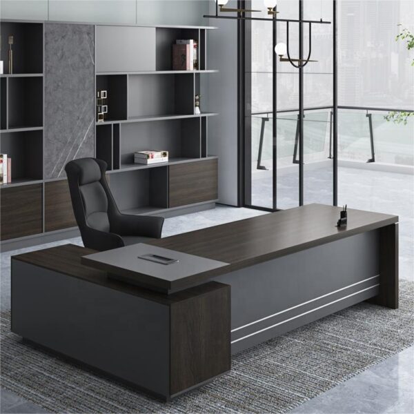 3-link heavy duty waiting bench, 2.4m boardroom table, Mahogany Coat HANGER, Headrest Office Chair, Wooden executive desk, dining table, high back executive chair, 15-locker filing cabinet,