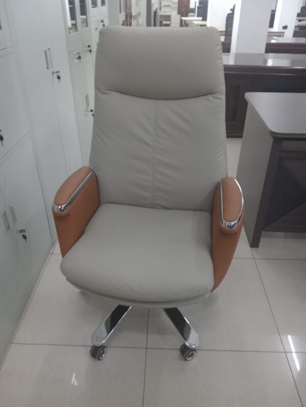 3-link heavy duty waiting bench, 2.4m boardroom table, Mahogany Coat HANGER, Headrest Office Chair, Wooden executive desk, dining table, high back executive chair, 15-locker filing cabinet,