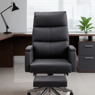 3-link heavy duty waiting bench, 2.4m boardroom table, Mahogany Coat HANGER, Headrest Office Chair, Wooden executive desk, dining table, high back executive chair, 15-locker filing cabinet,