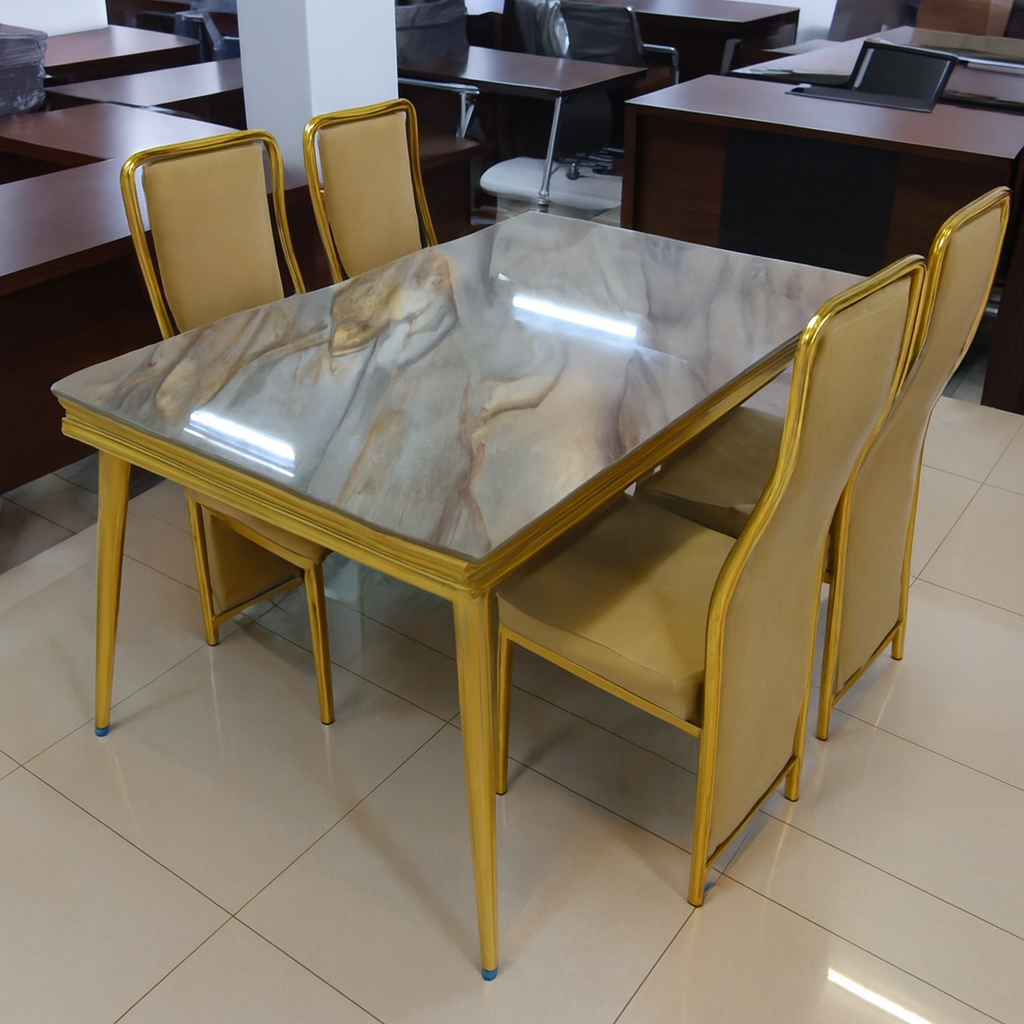 6-way workstation, executive seat, coat hanger, reception desk, secretarial seats, visitor seat, office desk