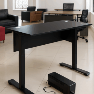 3-link heavy duty waiting bench, 2.4m boardroom table, Mahogany Coat HANGER, Headrest Office Chair, Wooden executive desk, dining table, high back executive chair, 15-locker filing cabinet,