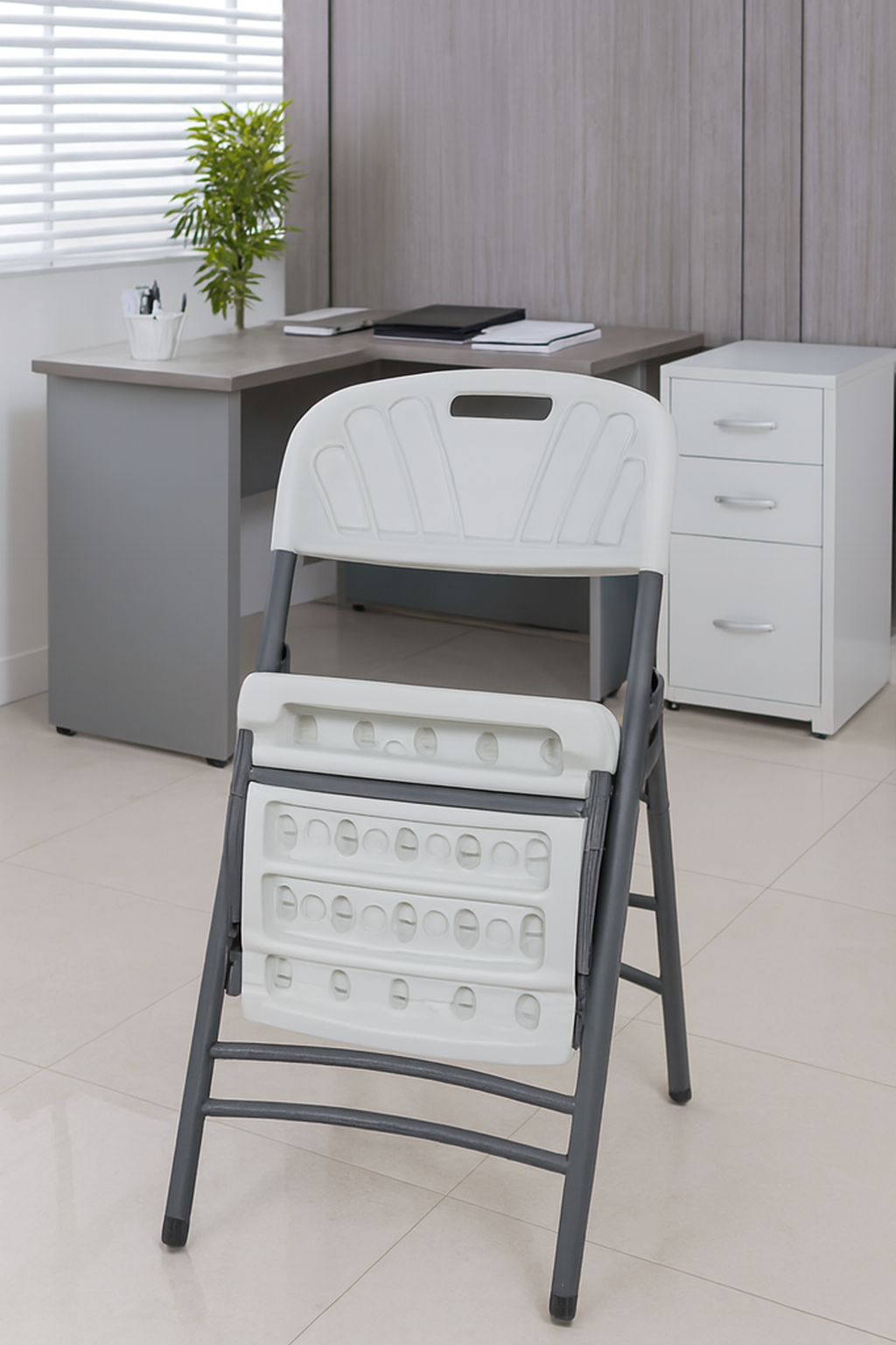 3-link heavy duty waiting bench, 2.4m boardroom table, Mahogany Coat HANGER, Headrest Office Chair, Wooden executive desk, dining table, high back executive chair, 15-locker filing cabinet,