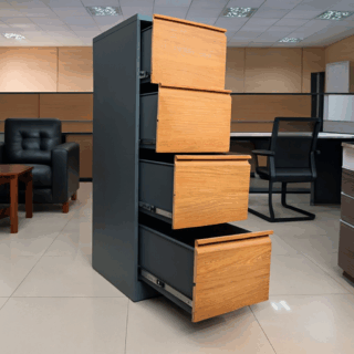 3-link heavy duty waiting bench, 2.4m boardroom table, Mahogany Coat HANGER, Headrest Office Chair, Wooden executive desk, dining table, high back executive chair, 15-locker filing cabinet,