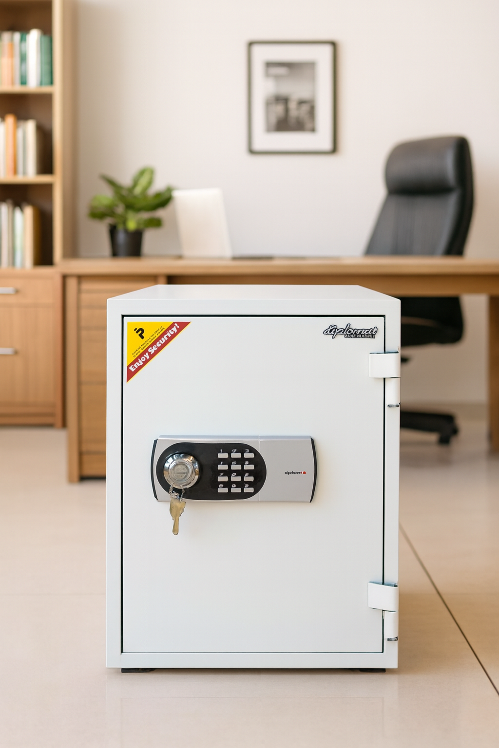 3-link heavy duty waiting bench, 2.4m boardroom table, Mahogany Coat HANGER, Headrest Office Chair, Wooden executive desk, dining table, high back executive chair, 15-locker filing cabinet,