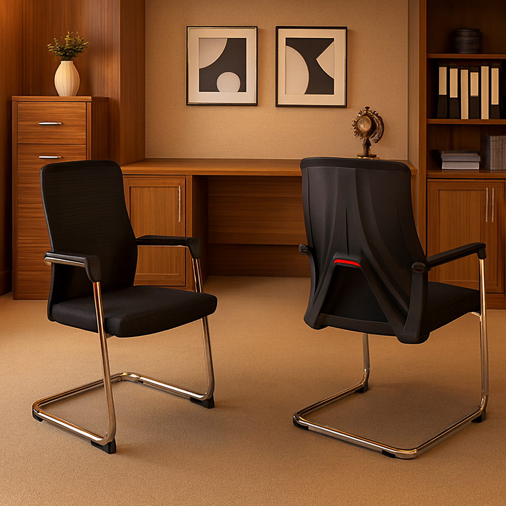 3-link heavy duty waiting bench, 2.4m boardroom table, Mahogany Coat HANGER, Headrest Office Chair, Wooden executive desk, dining table, high back executive chair, 15-locker filing cabinet,