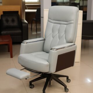 3-link heavy duty waiting bench, 2.4m boardroom table, Mahogany Coat HANGER, Headrest Office Chair, Wooden executive desk, dining table, high back executive chair, 15-locker filing cabinet,