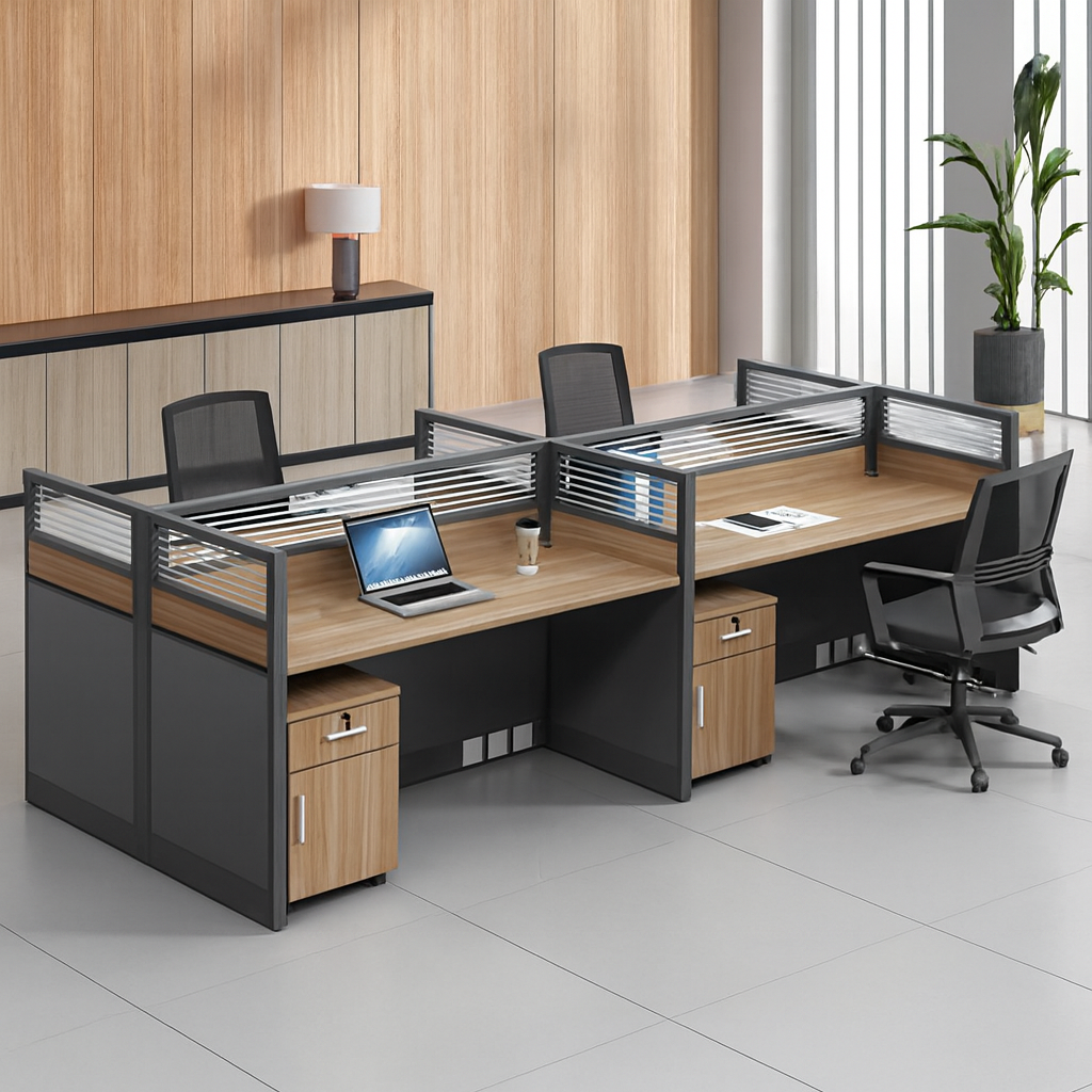 3-link heavy duty waiting bench, 2.4m boardroom table, Mahogany Coat HANGER, Headrest Office Chair, Wooden executive desk, dining table, high back executive chair, 15-locker filing cabinet,