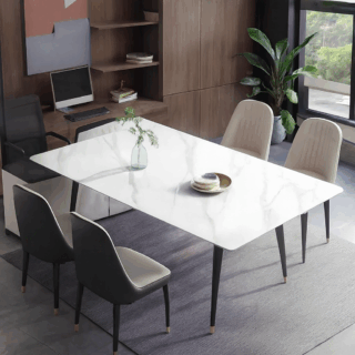 3-link heavy duty waiting bench, 2.4m boardroom table, Mahogany Coat HANGER, Headrest Office Chair, Wooden executive desk, dining table, high back executive chair, 15-locker filing cabinet,