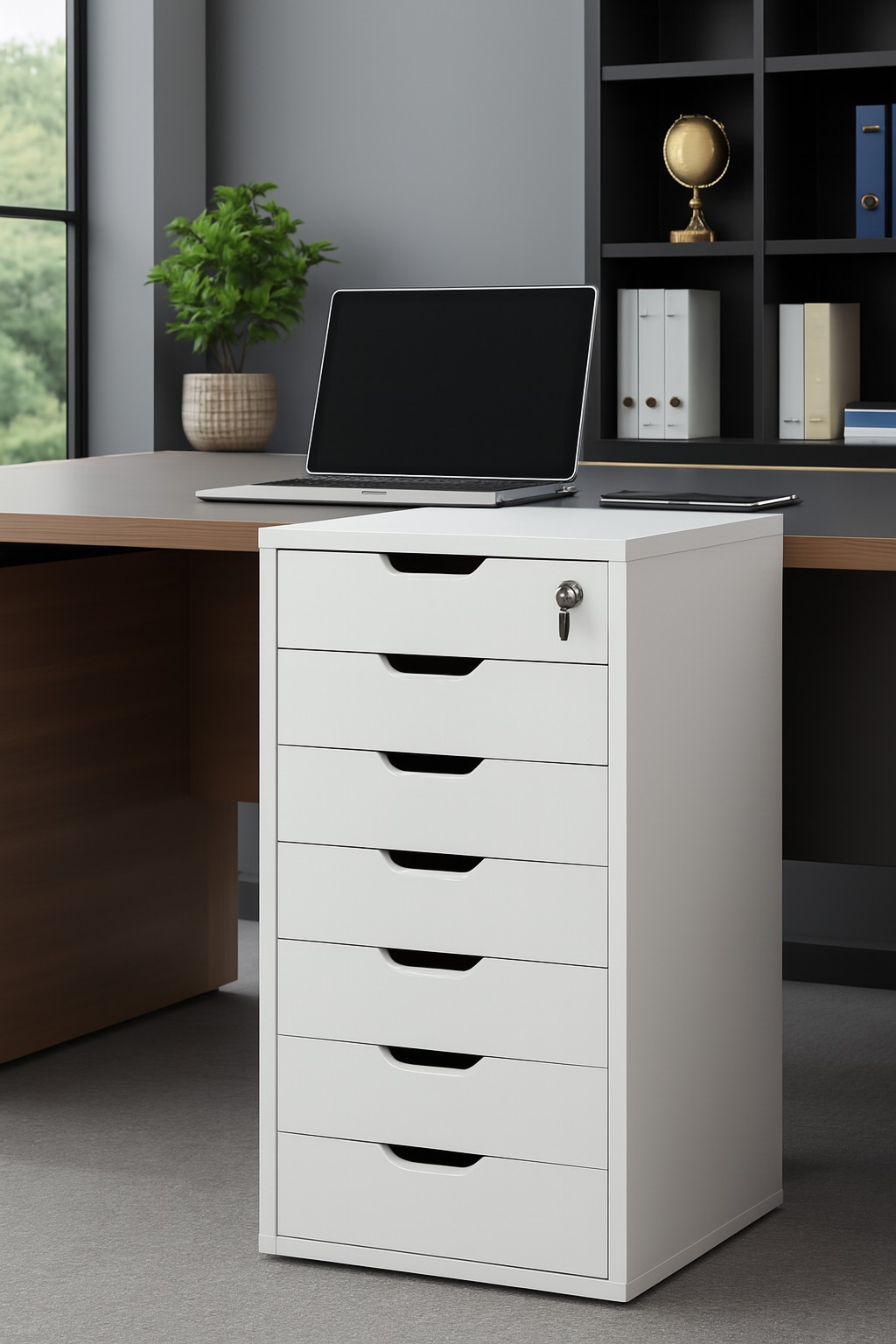 Reception desk, Filing cabinet, waiting chair, conference chairs, tosca chairs, fireproof safe, workstations, Eames chairs,