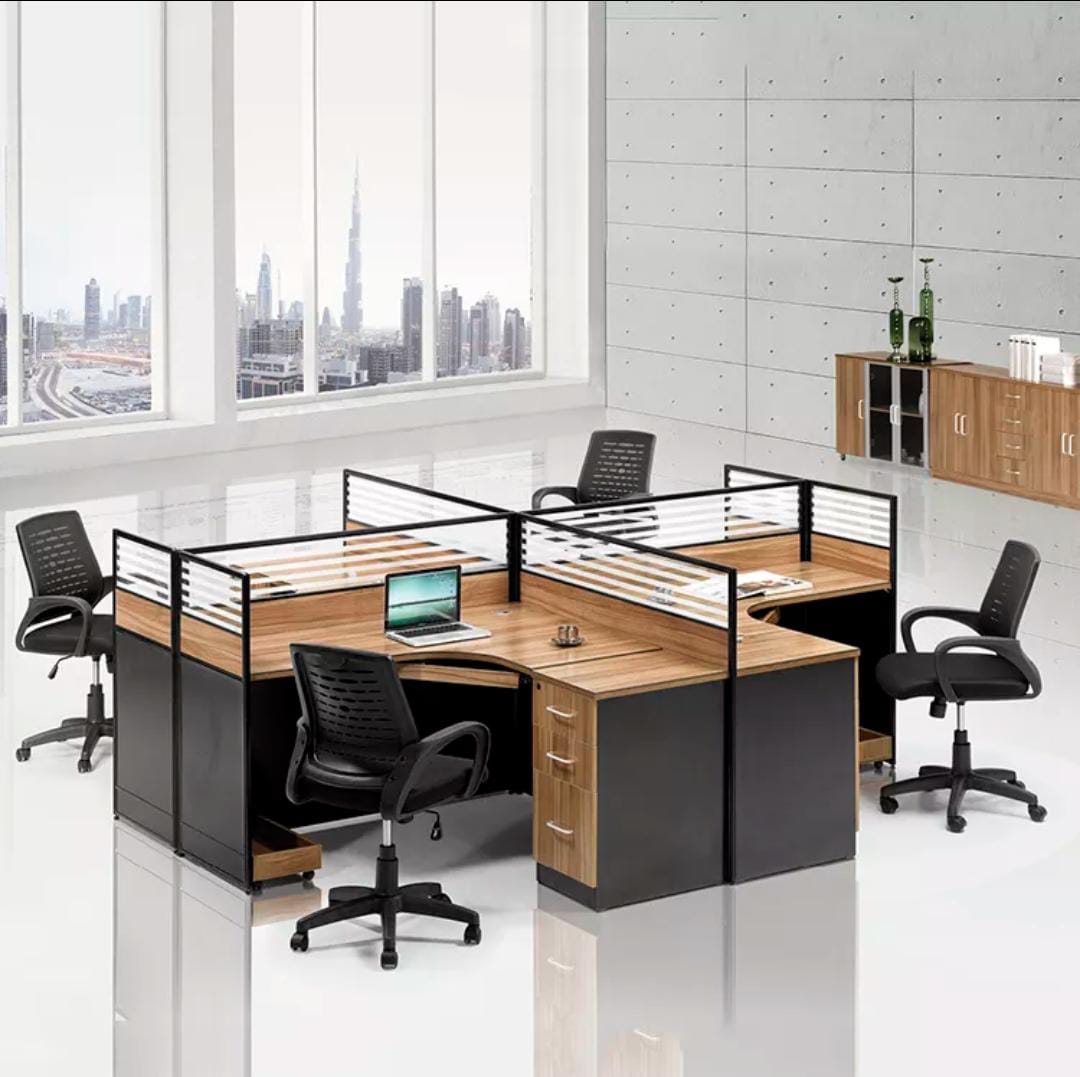 Reception desk, Dinning table, Executive desk, coat hanger, waiting benches, waiting chairs, Eames tables, Tv stands, marble table, Mesh chairs, out door sets,