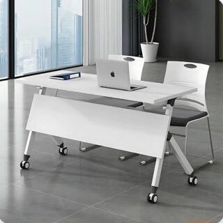 dining table, Reception desk, file cabinet, coat hangers, wooden credenza, pedestal, tosca chairs, Catalina chair,