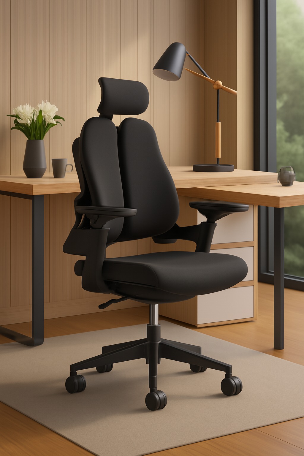 Staff chairs, Reception desks, Headrests chairs, waiting bench, conference chairs, high back chairs,