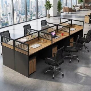 Reception desks, workstations, dining tables, coat hangers,