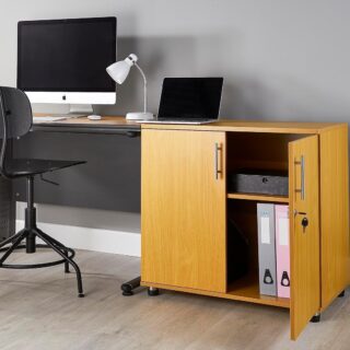 Visitors waiting chairs, workstations, reception desk, boardroom tables, foldable chairs, filling cabinets, conference table,