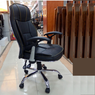 1.8M executive desk, 4-drawer steel cabinet, Ergonomic Office chair, Filing cabinet, coat hanger, reception desk