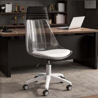 Reception desk, 1.4m executive desk, reception benches, fireproof safes, 4-drawer steel cabinet,