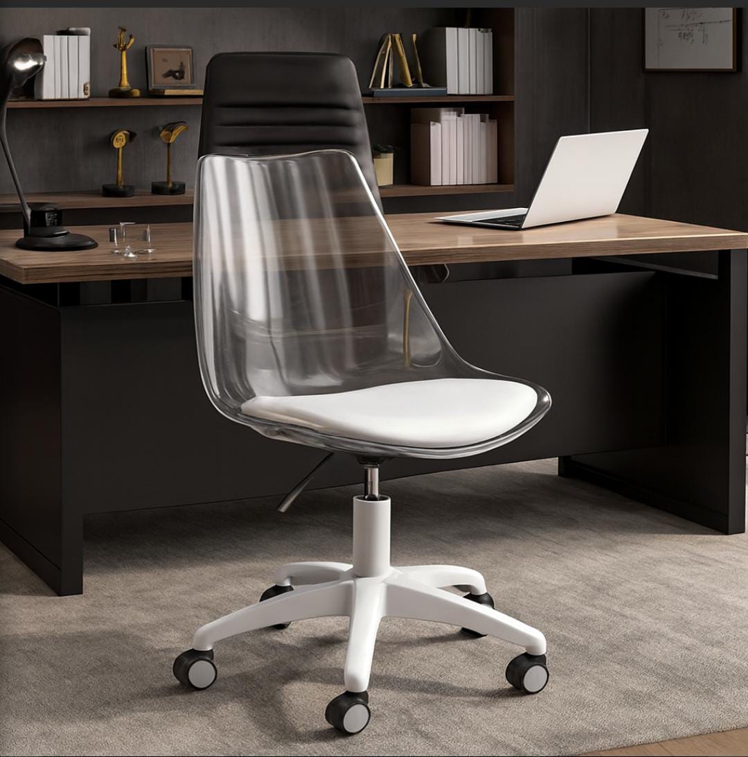 Reception desk, 1.4m executive desk, reception benches, fireproof safes, 4-drawer steel cabinet,