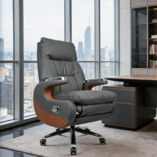 2-Way workstation, wooden credenza, filing cabinet, headrest chair, Eames seats, dining table, foldable Electric Table,