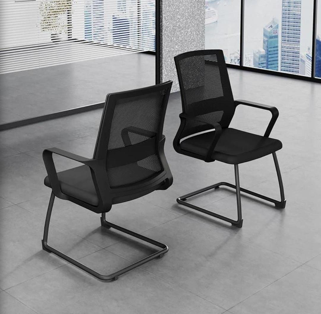 1-way workstation, Cashier seat, fireproof safe, reception office desk, tosca visitors seat, Mahogany coat hangers,