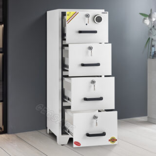 4 Drawers Fire Office Safe Cabinet