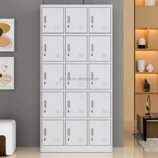 15-Lockers Metallic Office Filling Cabinet