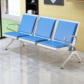 3 Link Waiting Office Bench