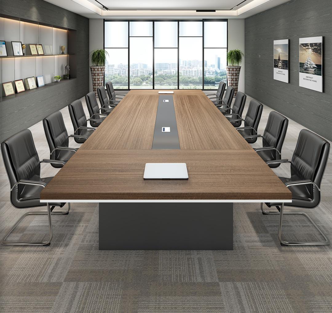 Reception desk, Fireproof safe, 15-Locker filing cabinet, Dressing table, Mesh office chair, Foldable training tables,