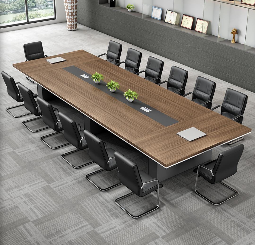 Reception desk, Fireproof safe, 15-Locker filing cabinet, Dressing table, Mesh office chair, Foldable training tables,