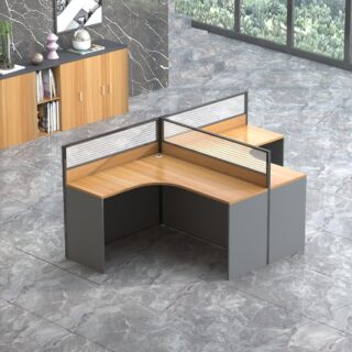 Reception desk, 2-way workstation, 2-door wooden credenza, Executive desk, Dressing table, Fireproof safe,