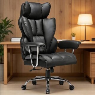 4-Way Workstation, Marble table, filing cabinet, Fireproof safe, 2-door wooden credenza, Movable pedestal,