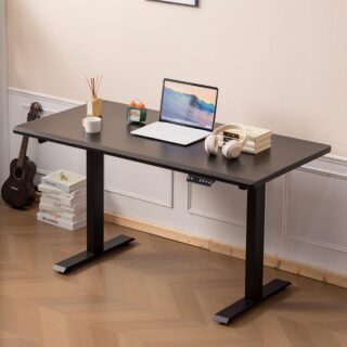 1.4M Electric desk, Filing Cabinet, Executive Desk, Mahogany coat hanger, 2-door wooden credenza, Workstations, Reception desk, Office chairs, 3M Boardroom table,