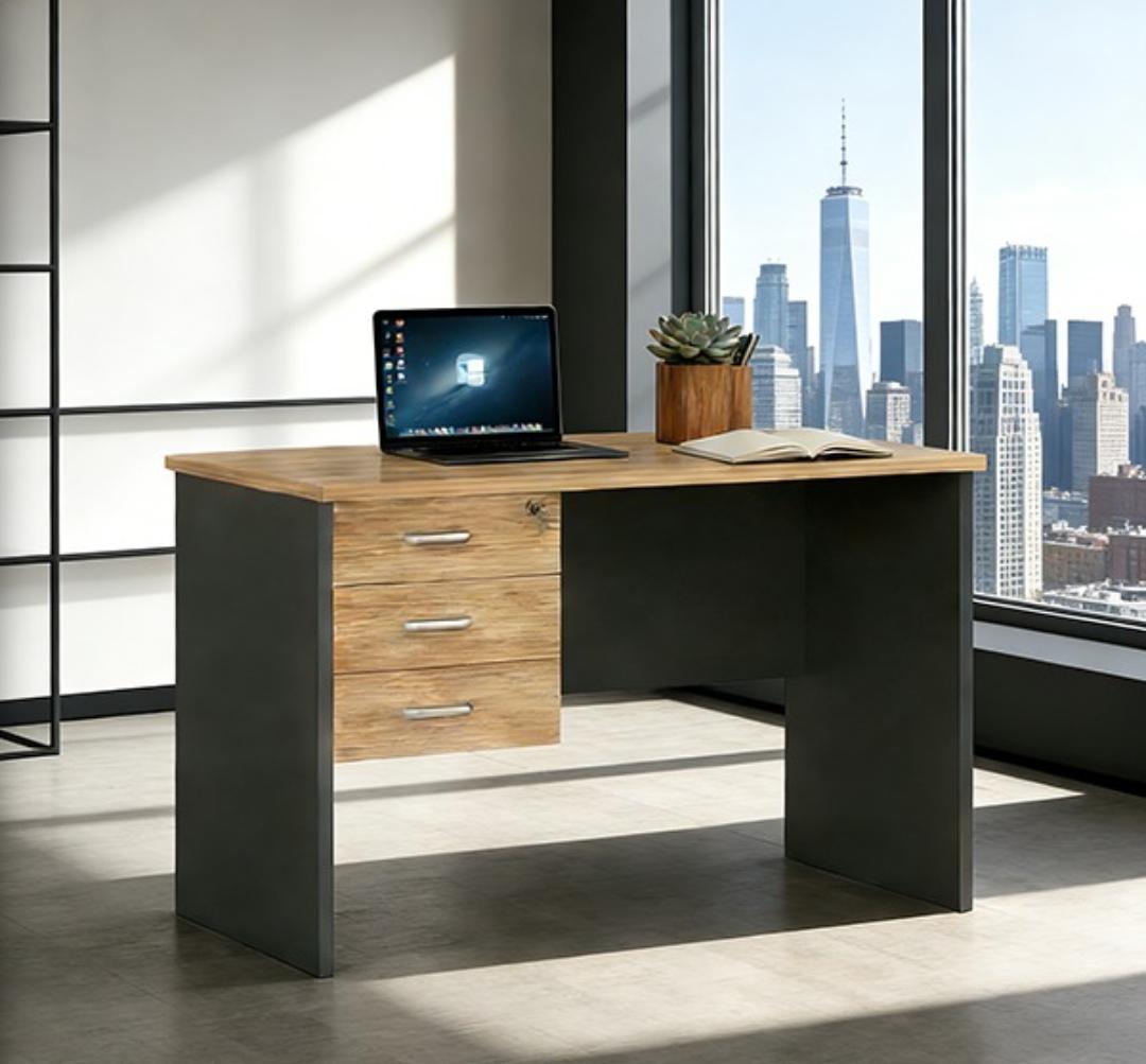 4-Way workstation, Reception desk, Movable pedestal, 2-Door wooden credenza, Executive desks, Office chairs, Dressing table, Fireproof safe, Filing cabinet,