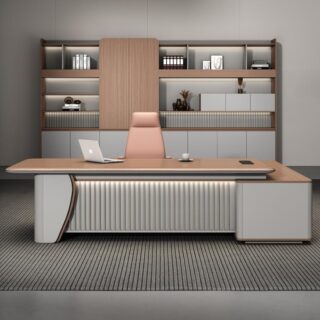 Reception desk, Workstation, Filing cabinet, 2-Door wooden credenza , Movable pedestal, Foldable seat, CEO Recliner seat, Dining table, Dressing table,