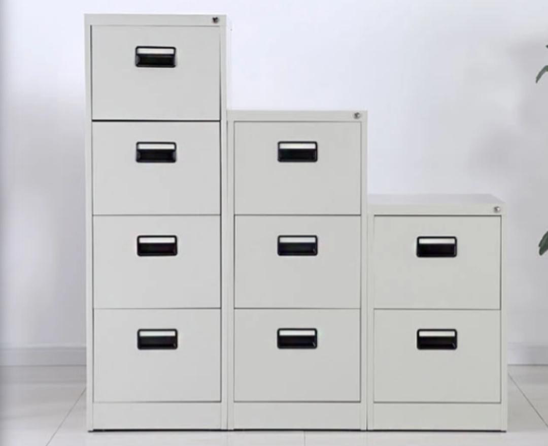 Reception desk, Workstations, Waiting bench, Coat hangers, Movable pedestal, 2-Door wooden credenza, Filing cabinet,