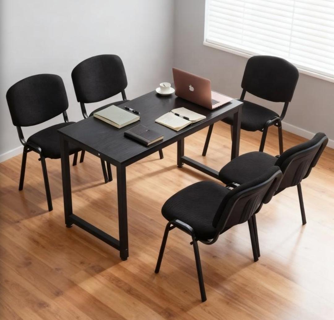Waiting bench, Reception desk, Waiting sofa, File cabinet, Executive desk, Office chairs, Boardroom table, Coat hangers,
