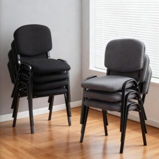 Waiting bench, Reception desk, Waiting sofa, File cabinet, Executive desk, Office chairs, Boardroom table, Coat hangers,