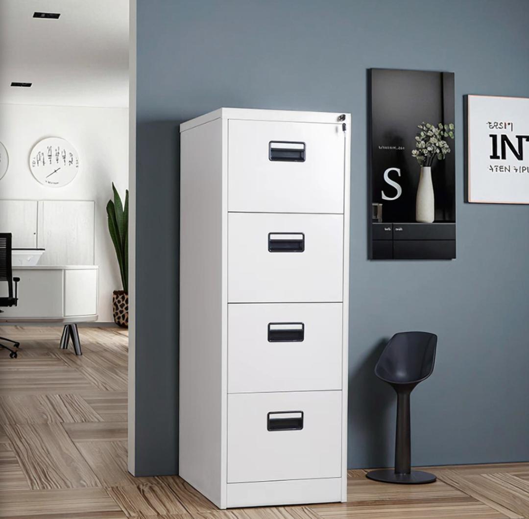 Workstations, Reception desk, Waiting bench, Filing cabinet, Coat hangers, Executive desk, Office chairs,