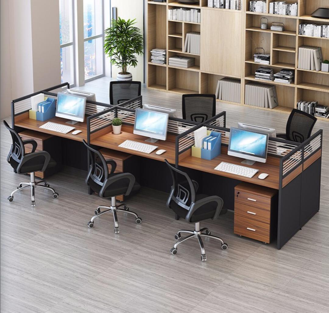 Dining table, Dressing table, Filing cabinet, Waiting bench, Filing cabinet, Fireproof safe, Office desk,