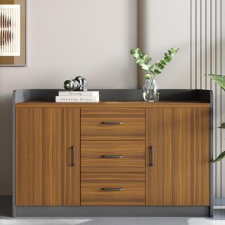 Reception desk, Workstations, Fireproof safe, 2-Door Wooden Credenza, Movable pedestal, Mahogany coat hanger, Executive desk, Dining table,
